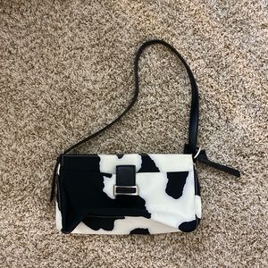 Cow Print Shoulder Bag